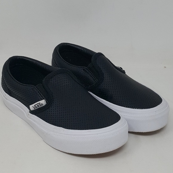 black leather vans size 11